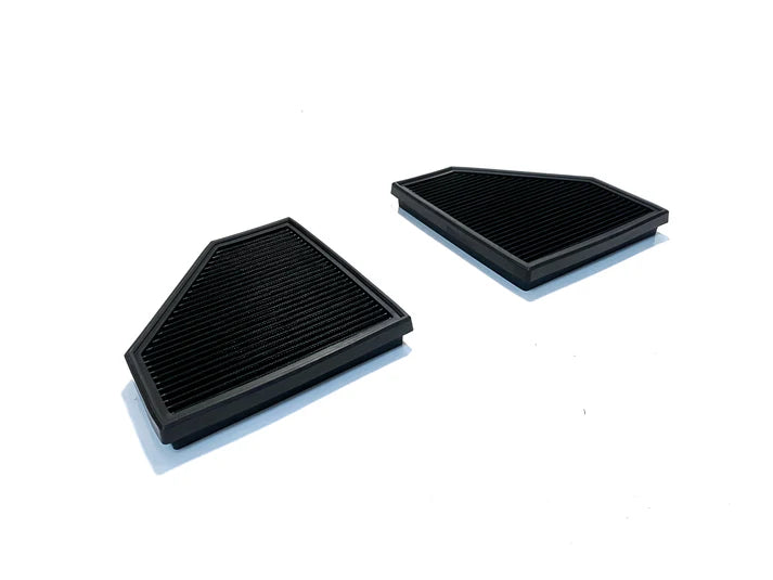 Masata BMW S58 G80 G82 Panel Air Dry Filters (Inc. M3 M3 Competition M4 & M4 Competition) - Air Intake