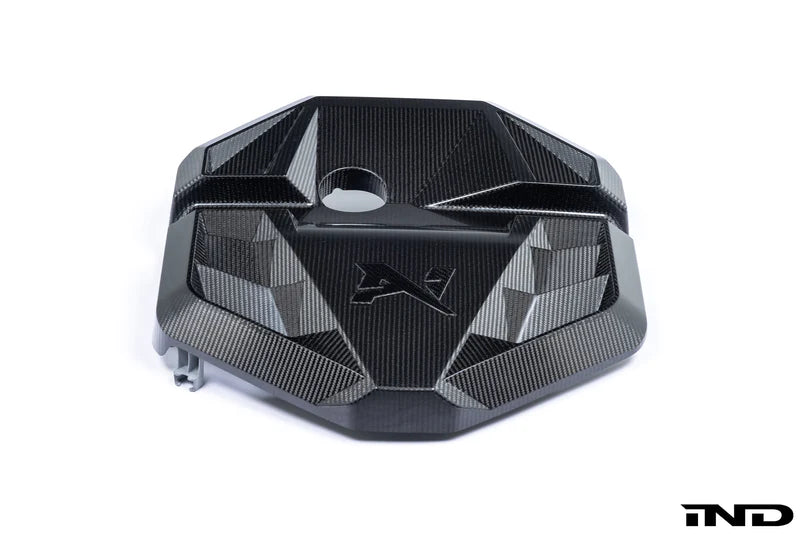 BMW M2 G87 Carbon Fibre Engine Cover by Alpha-N (2023 + ) - Carbon Engine Cover