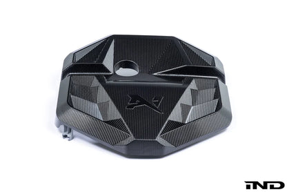 BMW M2 G87 Carbon Fibre Engine Cover by Alpha-N (2023 + ) - Carbon Engine Cover