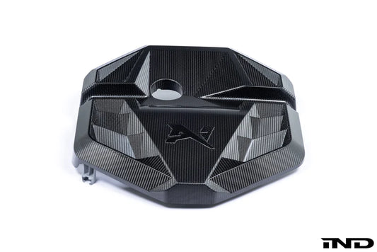 BMW M2 G87 Carbon Fibre Engine Cover by Alpha-N (2023 + ) - Carbon Engine Cover