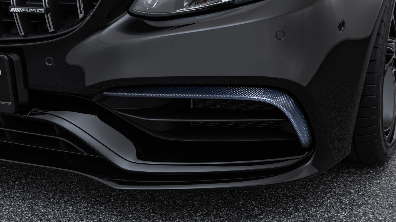 BRABUS C63 W205 CARBON FRONT BLADES FROM UNTIL 07/2018 - RMT Performance European & Exotics