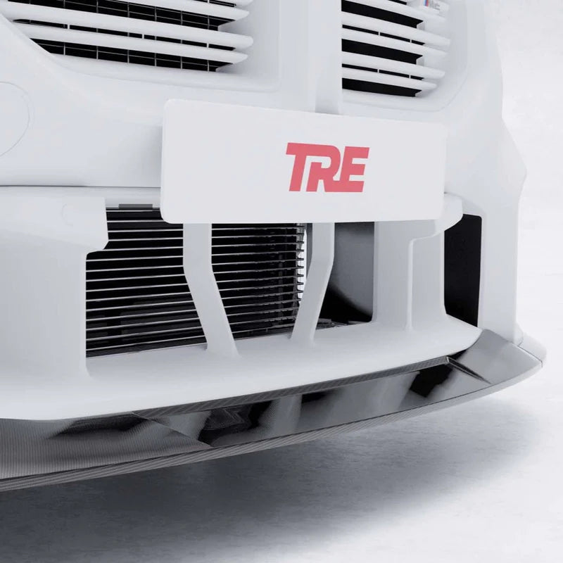 BMW G87 M2 TR87 CARBON FIBRE FRONT SPLITTER WITH WINGLETS BY TRE (2023 + ) - Carbon Splitter