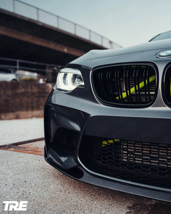 BMW M2 OG F87 Pre-Preg Carbon Fibre Front Splitter by TRE (2015-2018)