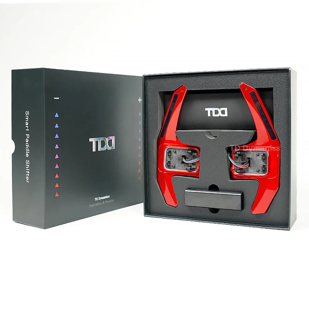 TDD LED Paddle Shifter Extension for BMW 5-8 Series X3M X5M M5 F90 M8 F91/F92/F93 - Paddle Shifters