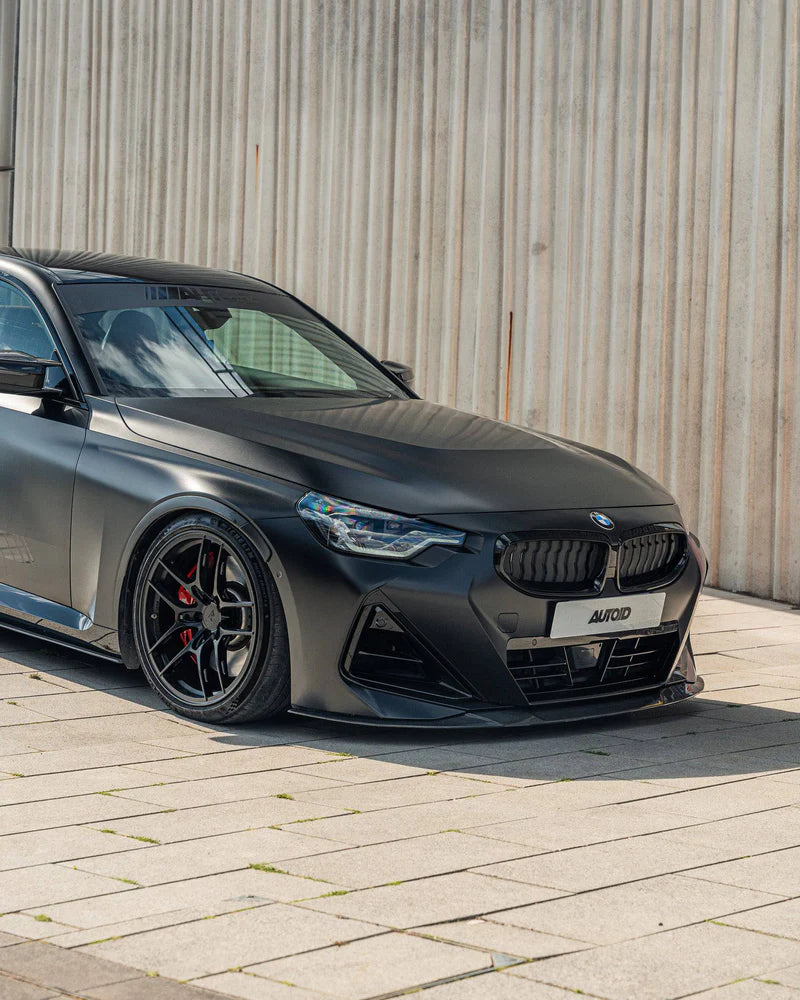BMW 2 SERIES M SPORT & M240I G42 PRE-PREG CARBON FIBRE ID-01 FRONT SPLITTER BY TRE (2021 + ) - Carbon Splitter