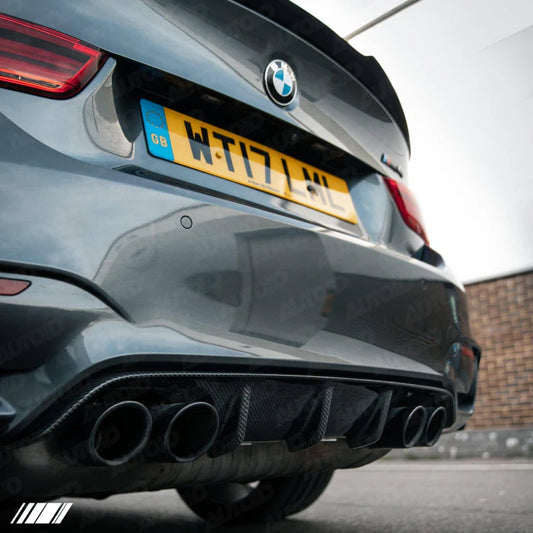 Carbon Fibre Performance Rear Diffuser for BMW M3 & M4 (2014-2019 F80 F82 F83)