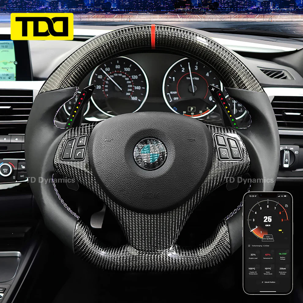 TDD LED Paddle Shifter Extension for BMW F20/F30/F32 - Paddle Shifters