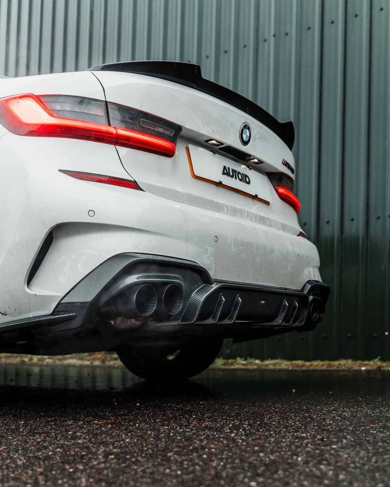 BMW M240I G42 M340I G20 AND M440I G22 CERAKOTE BLACK EXHAUST TIPS BY TRE (2021 + ) - Exhaust Tips