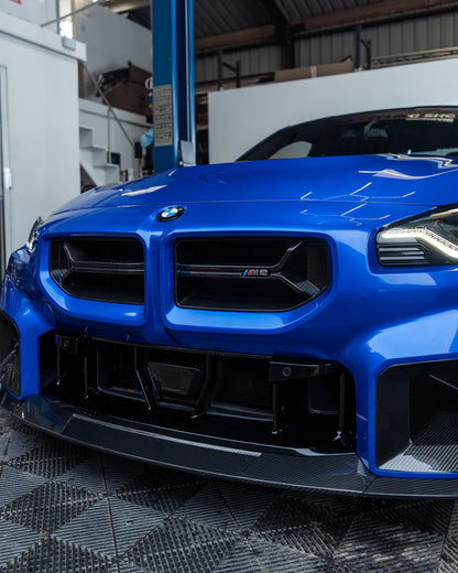 BMW M2 G87 PRE-PREG CARBON FIBRE CSL FRONT GRILLES BY TRE (2023 + ) - Carbon Rear Diffuser