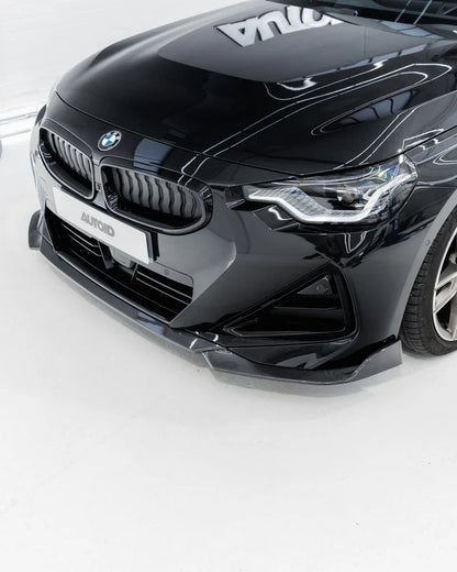BMW 2 Series & M240i G42 Pre-preg Carbon Fibre Front Splitter by TRE (2021+)