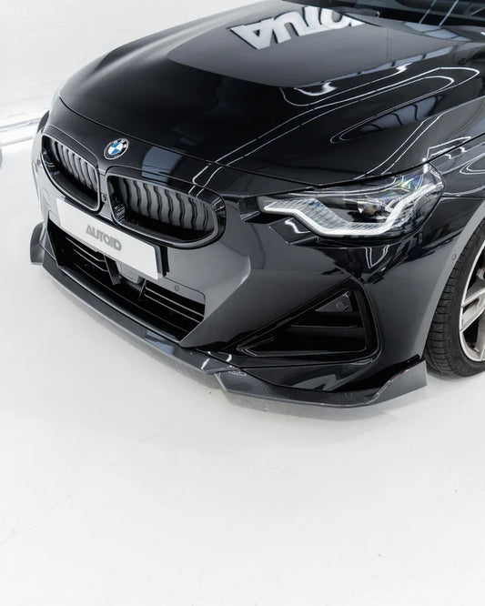 BMW 2 Series & M240i G42 Pre-preg Carbon Fibre Front Splitter by TRE (2021+)