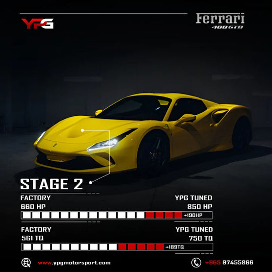 Ferrari 488 Stage 2 Custom ECU Tuning [DATA-LOGS REQUIRED] - RMT Performance European & Exotics