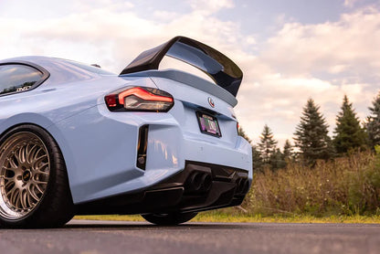 BMW M2 G87 Carbon Fibre Underfloor by Alpha-N (2023 + ) - Carbon Rear Diffuser