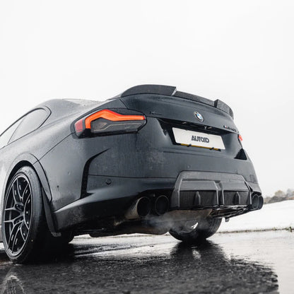 BMW M2 G87 2 SERIES & M240I G42 PRE-PREG CARBON FIBRE ID-01 REAR SPOILER BY TRE (2021 + ) - Carbon Rear Spoiler