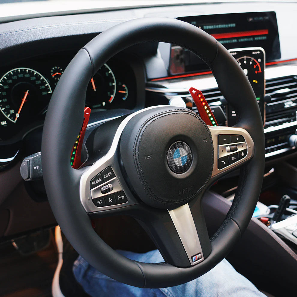 TDD LED Paddle Shifter Extension for BMW F20/F30/F32 - Paddle Shifters
