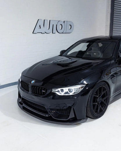 BMW M3 F80 & M4 F82 Pre-Preg Carbon Fibre GT V2 Front Splitter by TRE (2014-2020)