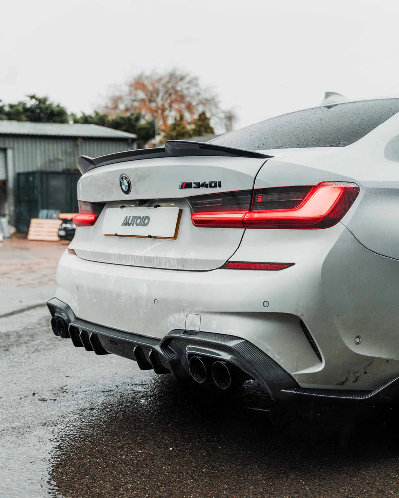 BMW M240I G42 M340I G20 AND M440I G22 CERAKOTE BLACK EXHAUST TIPS BY TRE (2021 + ) - Exhaust Tips
