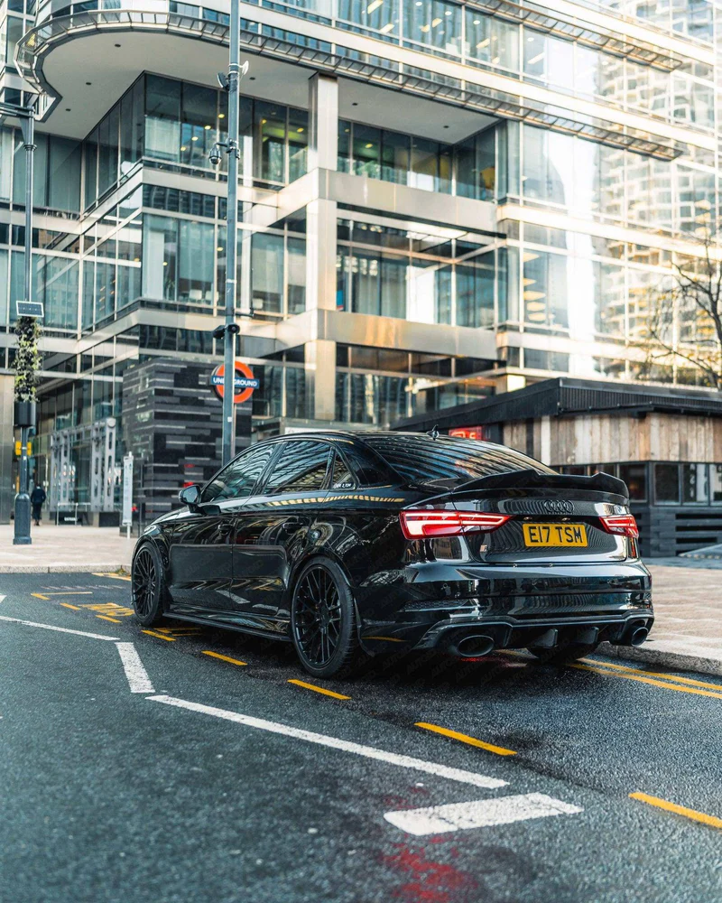 Carbon Fibre Rear Diffuser for Audi RS3 Saloon (2017-2020, 8V LCI)