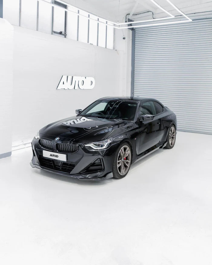 BMW 2 Series & M240i G42 Pre-preg Carbon Fibre Front Splitter by TRE (2021+)