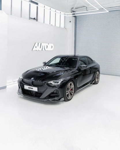 BMW 2 Series & M240i G42 Pre-preg Carbon Fibre Front Splitter by TRE (2021+)