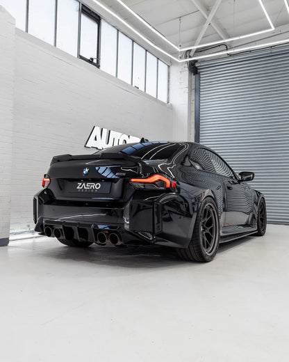 BMW M2 G87 EVO-S Gloss Black Rear Diffuser by ZAERO (2023+)