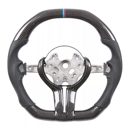Carbon Flat Bottom Steering Wheel for BMW M2 F87/M3 F80/M4 F82/M5 F90 - Steering Wheel