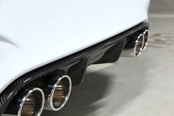 3DDesign Carbon Fibre Rear Diffuser (Type 1) for BMW M3 & M4 (2014-2020, F80 F82 F83)