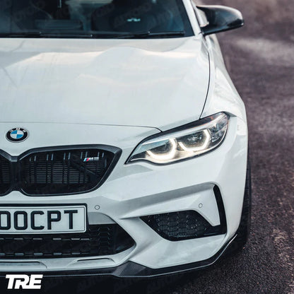BMW M2 Competition F87 Pre-preg Carbon Fibre CS Front Splitter by TRE (2018-2021)
