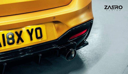 BMW 1 Series, M135i & M140i F20 F21 LCI EVO-1 Gloss Black Diffuser Side Spat Flap Extensions by ZAERO (2015-2019)