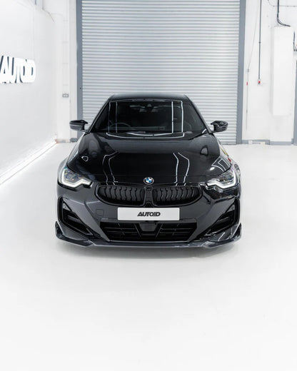BMW 2 Series & M240i G42 Pre-preg Carbon Fibre Front Splitter by TRE (2021+)