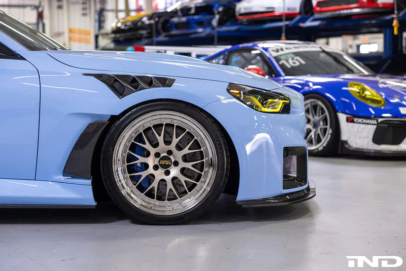 BMW M2 G87 Carbon Fibre Class 3 Front Splitter by Alpha-N (2023 + ) - Carbon Splitter