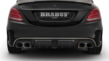 BRABUS C63 W205 CARBON REAR DIFFUSER UNTIL 07/2018 - RMT Performance European & Exotics
