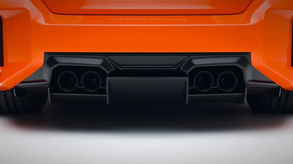 BMW M2 G87 Carbon Fibre Rear Diffuser by Alpha-N (2023 + ) - Carbon Rear Diffuser