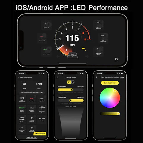 TDD LED Paddle Shifter Extension for BMW F20/F30/F32 - Paddle Shifters