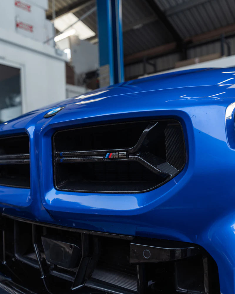 BMW M2 G87 PRE-PREG CARBON FIBRE CSL FRONT GRILLES BY TRE (2023 + ) - Carbon Rear Diffuser