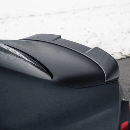 BMW M2 G87 2 SERIES & M240I G42 PRE-PREG CARBON FIBRE ID-01 REAR SPOILER BY TRE (2021 + ) - Carbon Rear Spoiler