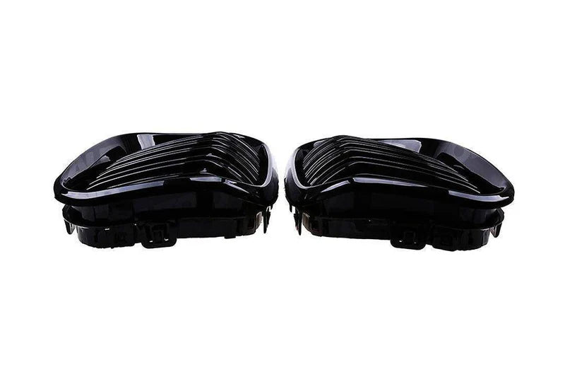 BMW 1 Series, M135i & M140i F20 F21 LCI Gloss Black Kidney Grilles (2015-2019)