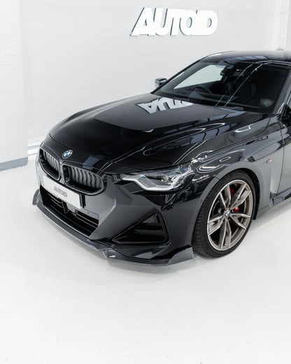 BMW 2 Series & M240i G42 Pre-preg Carbon Fibre Front Splitter by TRE (2021+)