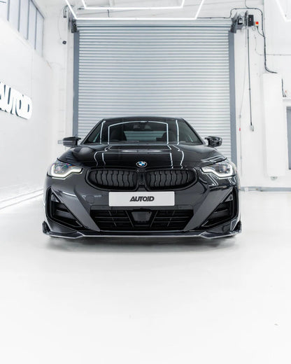 BMW 2 Series & M240i G42 Pre-preg Carbon Fibre Front Splitter by TRE (2021+)