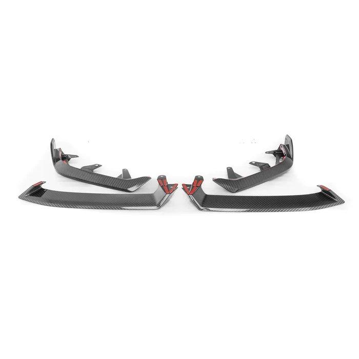 BMW 5 Series G60 G61 M Sport Pre-Preg Carbon Fibre Front Splitter by TRE (2024+)