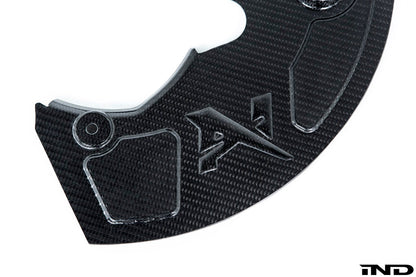 G8X M2 / M3 / M4 Carbon Brake Duct Shield Set by Alpha-N - Carbon Duct Vents