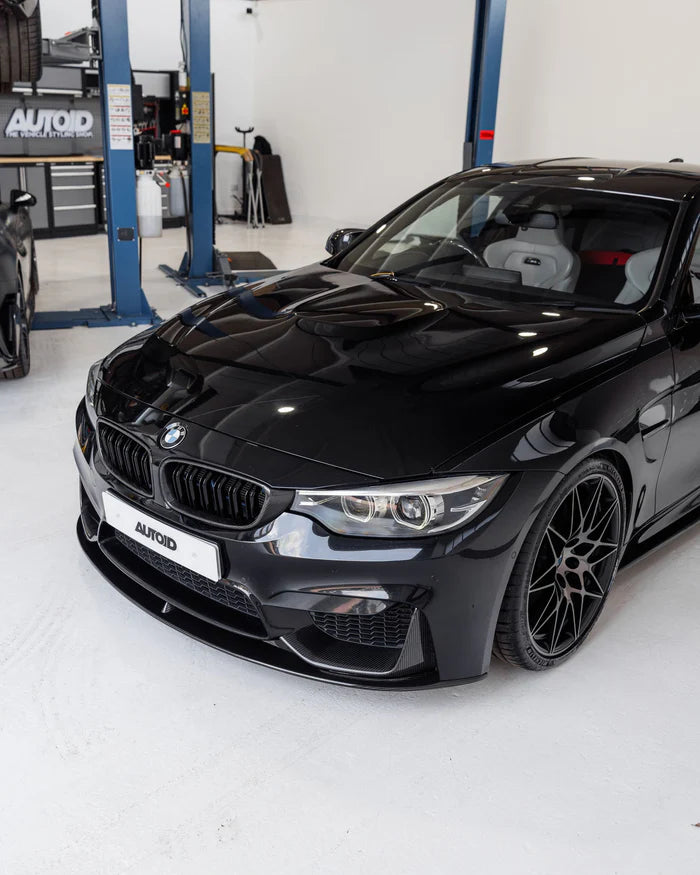 BMW M3 F80 & M4 F82 Pre-Preg Carbon Fibre Front Splitter by TRE (2014-2020)