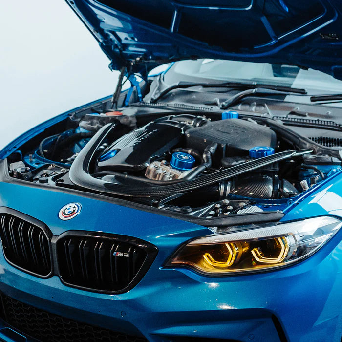 CSF BMW M3/M4/M2 COMPETITION RACE TOP MOUNT CHARGE COOLER IN CUSTOM COLOURS (F80/F82/F83/F87) #8082 - Top Mount Charge