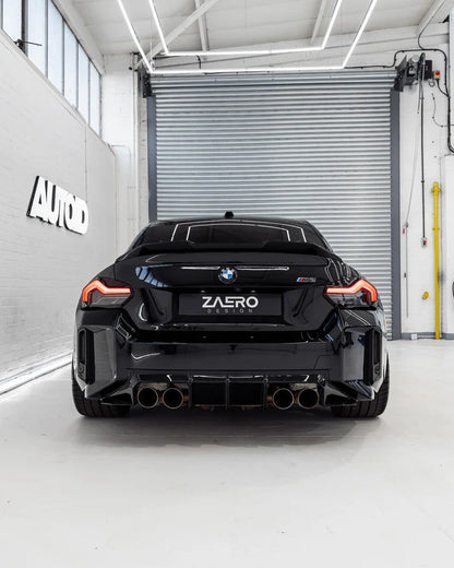 BMW M2 G87 EVO-S Gloss Black Rear Diffuser by ZAERO (2023+)