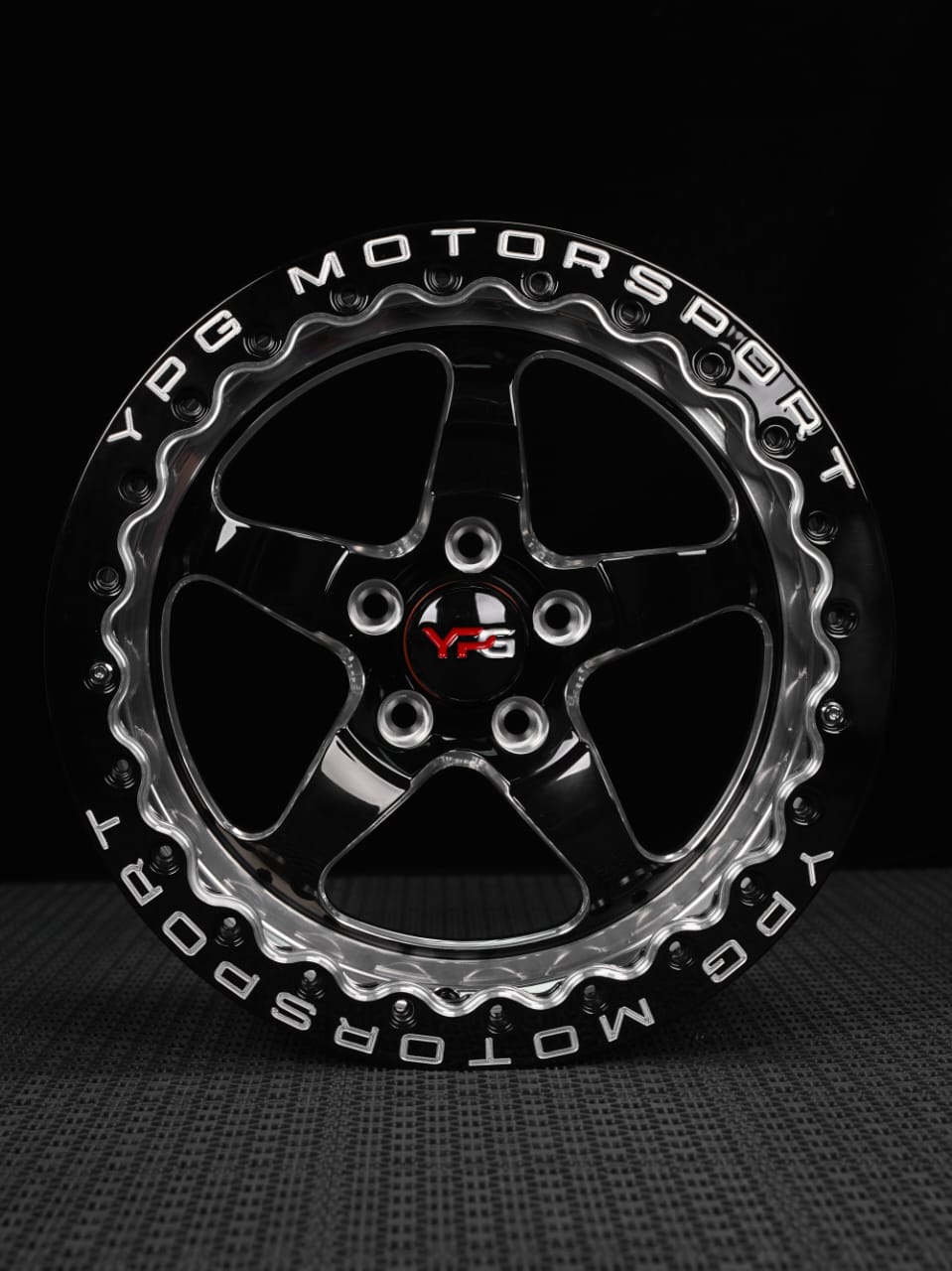 YPG forged beadlock wheel face machined 6061-T6