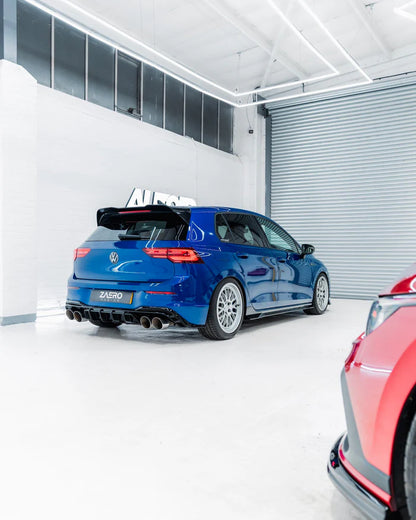 VW Golf R-Line / GTI / R / GTD / GTE Mk8 & Mk8.5 EVO-1 Gloss Black Rear Spoiler by ZAERO (2020+)