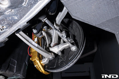 G8X M2 / M3 / M4 Carbon Brake Duct Shield Set by Alpha-N - Carbon Duct Vents
