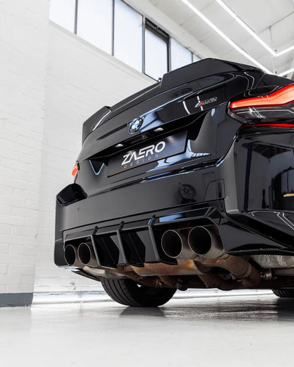 BMW M2 G87 EVO-S Gloss Black Rear Diffuser by ZAERO (2023+)