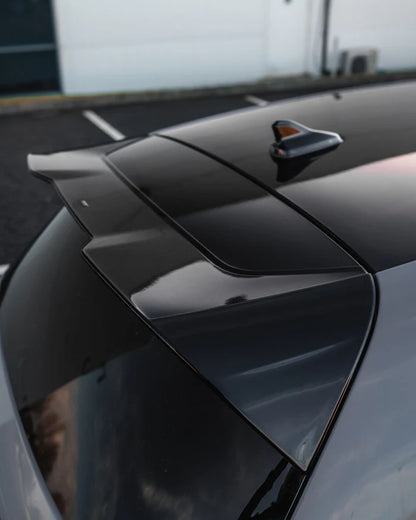 VW Golf R-Line / GTI / R / GTD / GTE Mk8 & Mk8.5 EVO-1 Gloss Black Rear Spoiler by ZAERO (2020+)