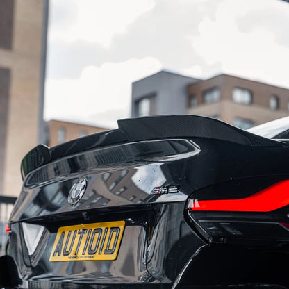 BMW M2 G87 2 SERIES & M240I G42 PRE-PREG CARBON FIBRE ID-01 REAR SPOILER BY TRE (2021 + ) - Carbon Rear Spoiler